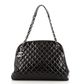 Chanel Just Mademoiselle Bag Quilted Aged Calfskin Large