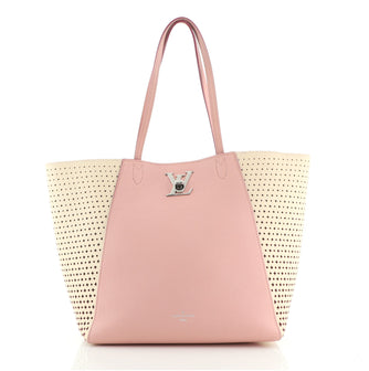 Louis Vuitton Lockme Cabas Perforated Leather