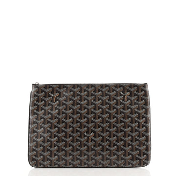 Goyard Senat Zip Pouch Coated Canvas MM