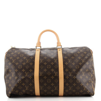 Louis Vuitton Keepall Bag Monogram Canvas 50