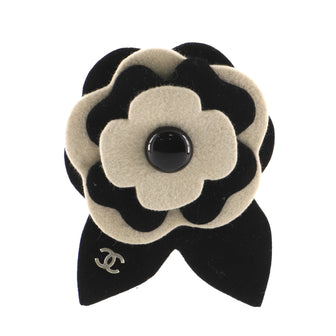 Chanel Camellia Brooch Felt
