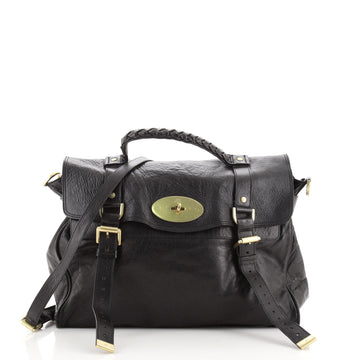Mulberry Alexa Satchel Soft Buffalo Oversized