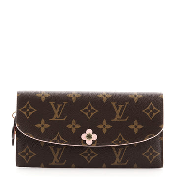 Louis Vuitton Emilie Wallet Limited Edition Blooming Flowers Monogram Canvas