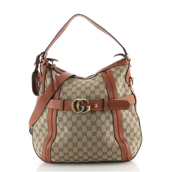 Gucci GG Running Hobo GG Canvas Medium