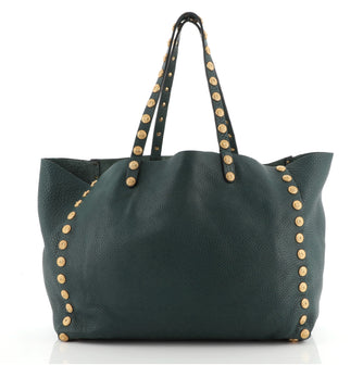 Valentino Gryphon Stud Tote Leather Large