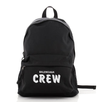 Balenciaga Weekend Backpack Printed Nylon