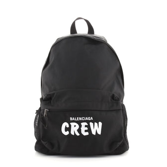 Balenciaga Weekend Backpack Printed Nylon