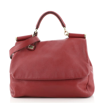 Dolce & Gabbana Soft Miss Sicily Bag Leather Medium