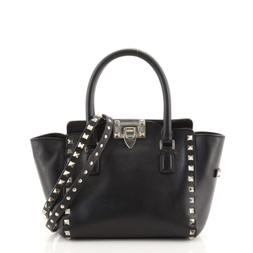 Valentino Rockstud Tote Rigid Leather Mini