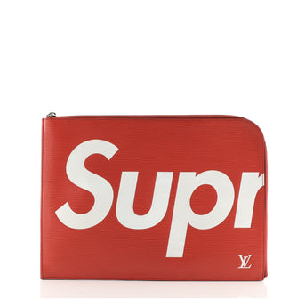 Louis Vuitton Pochette Jour Limited Edition Supreme Epi Leather GM