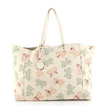Bottega Veneta Tote Butterfly Intrecciomirage Intarsio Leather Large