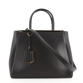 Fendi 2Jours Bag Leather Medium