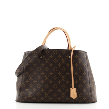 Louis Vuitton Montaigne Handbag Monogram Canvas MM