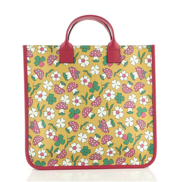 Gucci Kid's Tote Printed Coated Canvas