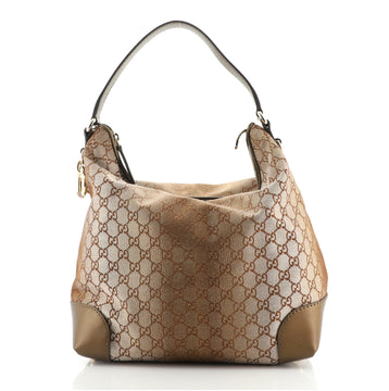 Gucci Heart Bit Hobo GG Lurex Medium