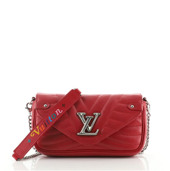Louis Vuitton New Wave Chain Pochette Quilted Leather
