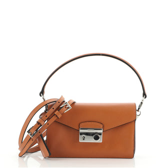 Prada Convertible Sound Bag Saffiano Leather Mini