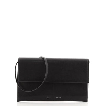 Celine Folded Strap Clutch Leather
