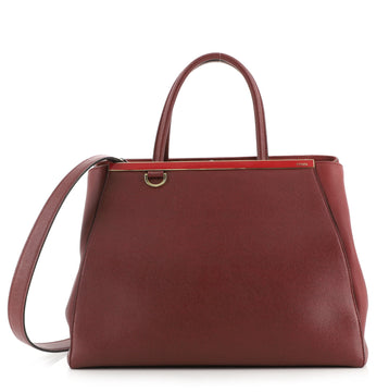 Fendi 2Jours Bag Leather Medium