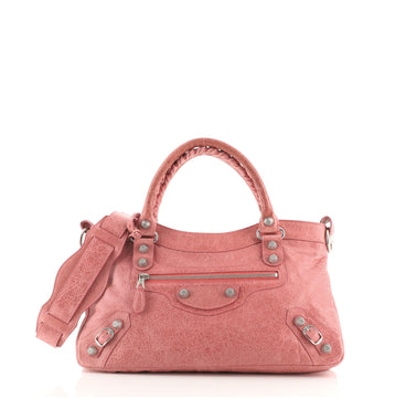 Balenciaga First Giant Studs Bag Leather