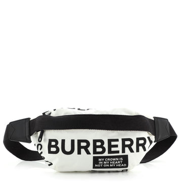 Burberry Bum Bag Printed Nylon Medium
