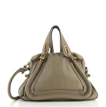 Chloe Paraty Handbag Quilted Leather Medium