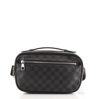 Louis Vuitton Ambler Waist Bag Damier Graphite
