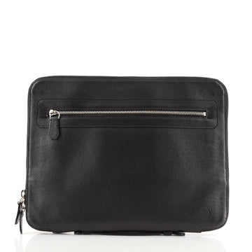 Louis Vuitton Vladimir Portfolio Bag Taiga Leather