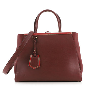 Fendi 2Jours Bag Leather Medium