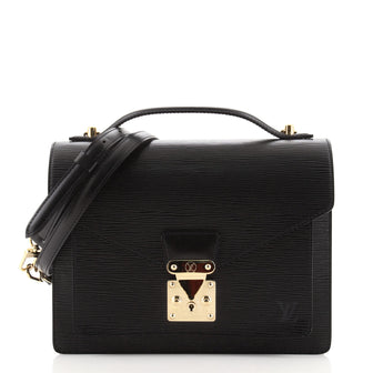 Louis Vuitton Monceau Handbag Epi Leather