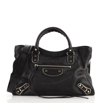 Balenciaga City Classic Metallic Edge Bag Leather Medium