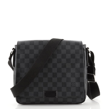 Louis Vuitton District Messenger Bag Damier Graphite PM