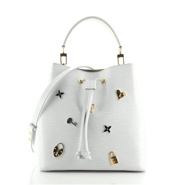 Louis Vuitton NeoNoe Handbag Love Lock Epi Leather