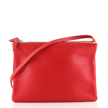 Celine Trio Crossbody Bag Leather Large