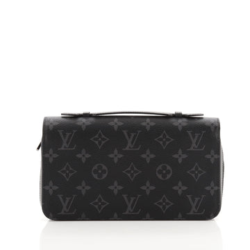 Louis Vuitton Zippy Wallet Monogram Eclipse Canvas XL