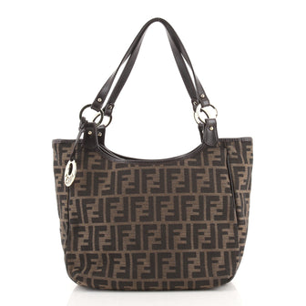 Fendi Chef Tote Zucca Canvas Small
