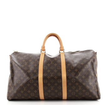 Louis Vuitton Keepall Bandouliere Bag Monogram Canvas 55