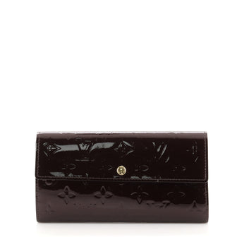Louis Vuitton Sarah Wallet Monogram Vernis