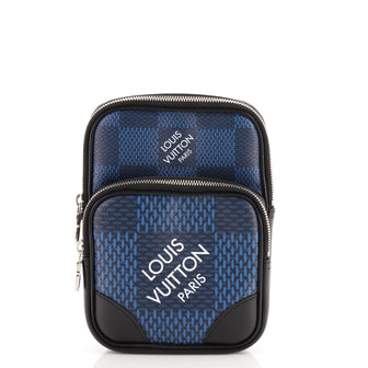 Louis Vuitton Amazone Sling Bag Limited Edition Damier Graphite 3D