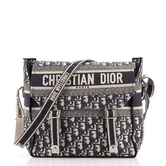 Christian Dior Diorcamp Messenger Bag Oblique Canvas