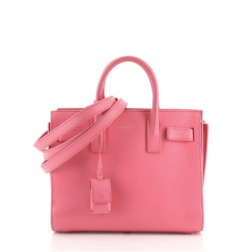 Saint Laurent Sac de Jour Bag Leather Nano