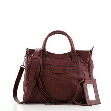 Balenciaga Velo Classic Studs Bag Leather Medium