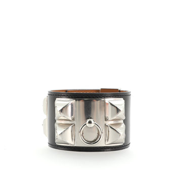 Hermes Collier de Chien Bracelet Leather