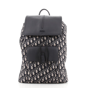 Christian Dior Motion Backpack Oblique Nylon with Leather Medium