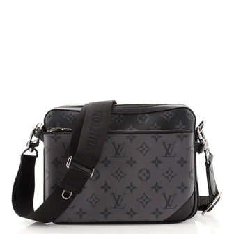 Louis Vuitton Trio Messenger  Bag Reverse Monogram Eclipse