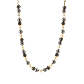 Louis Vuitton Cry Me a River Necklace Metal with Faux Pearls and Crystals