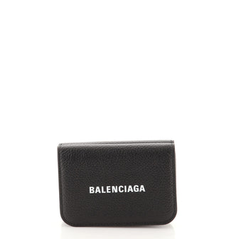 Balenciaga Everyday Trifold Wallet Leather Mini