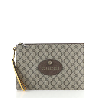 Gucci Neo Vintage Pouch GG Coated Canvas