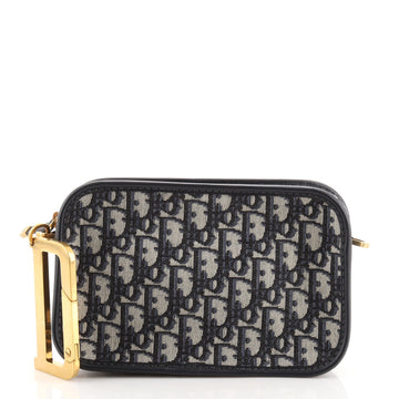 Christian Dior Diorquake Clutch Oblique Canvas Small