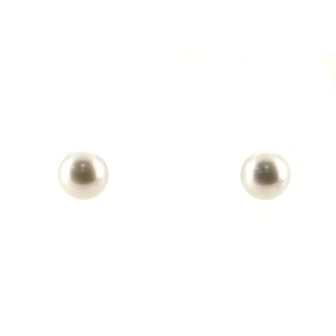 Tiffany & Co. South Sea Stud Earrings Cultured Pearls with Platinum 12mm